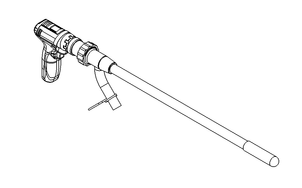 Viackomorový vzorkovač, pre granuláty od 2 do 4 mm, s nadstavcom, hĺbka prieniku 600 mm - 3