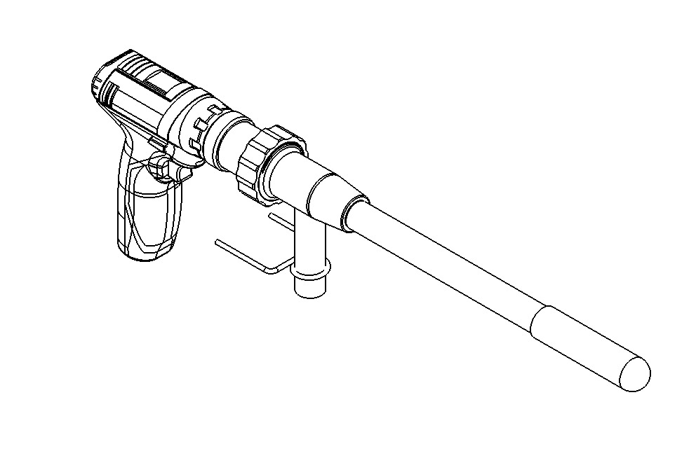 Amostrador multi-camadas para granulado de 2 a 4 mm, lança, profundidade 300mm - 5