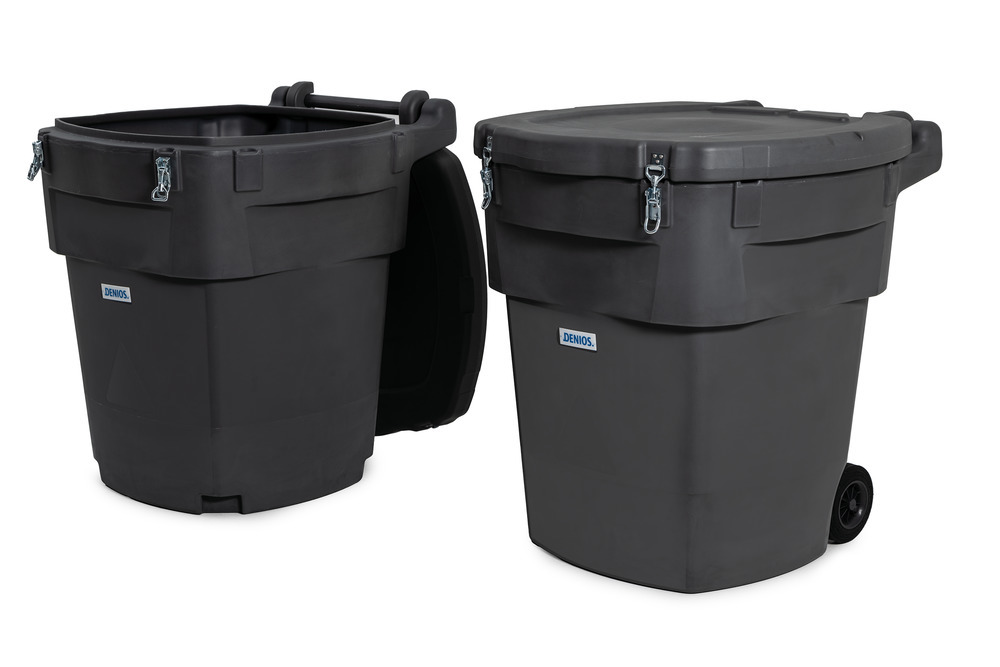 Multipurpose containers XXL, mobile, volume 400 litres - 5