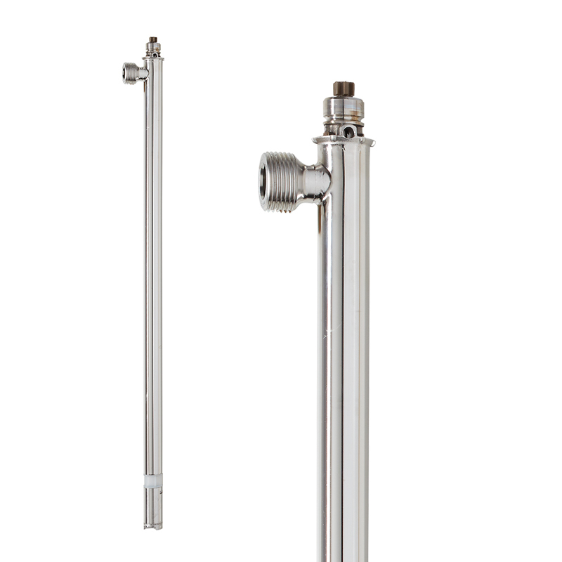 LUTZ pump set B2, in stainless steel, 1000 mm, with shaft (stainless steel) and rotor - 1