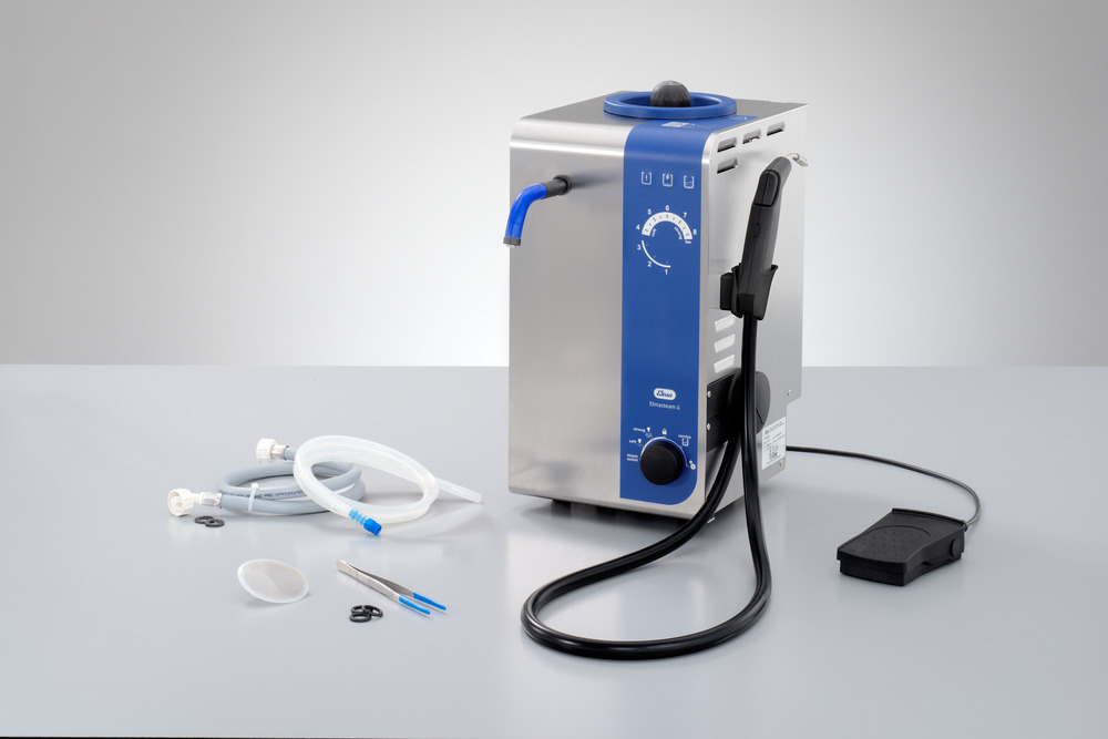 Elmasteam 8 basic HS-FD steam cleaner with fixed nozzle and handpiece, steam pressure 4-8 bar - 4