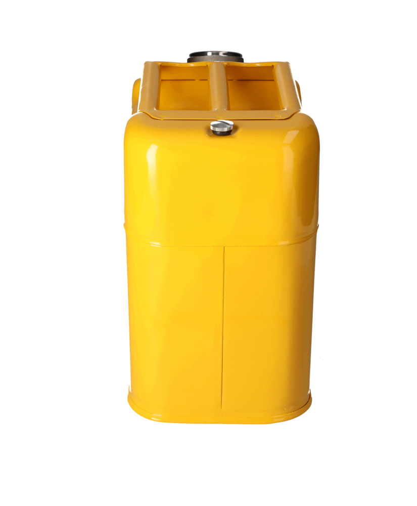 FALCON Sicherheitskanister aus Stahl, lackiert, mit Feindosierhahn, EPDM-Dichtungen, 10 Liter - 6