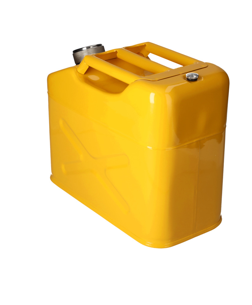 FALCON safety canister in steel, painted, with fine dosing tap, EPDM seals, 10 litres - 5