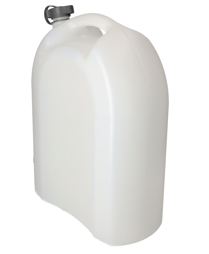 Canister in plastic, transparent, with tap, 20 litres - 7