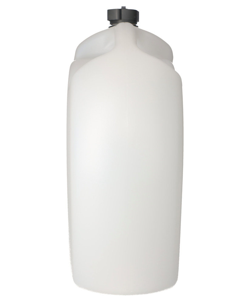 Jerricã de plástico transparente com torneira de descarga, 15 litros - 6