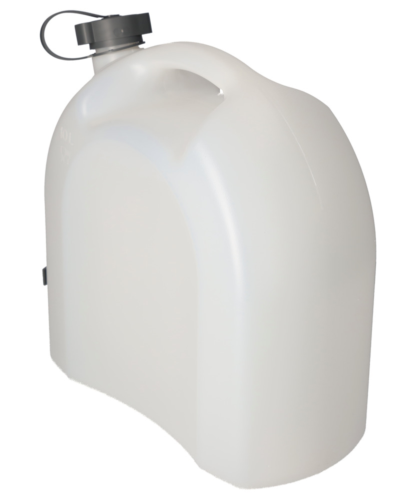 Canister in plastic, transparent, with tap, 10 litres - 7