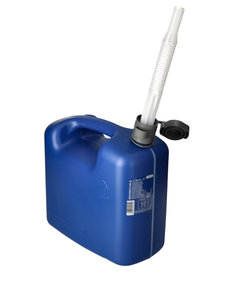 Garrafa de plástico con tapón para urea acuosa AUS 32, 10 litros - 1