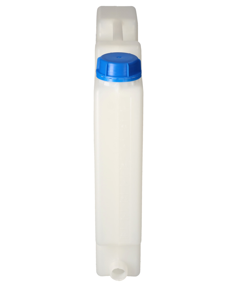 Garrafa de plástico para ahorro de espacio con rosca de 3/4, volumen 5 litros - 7
