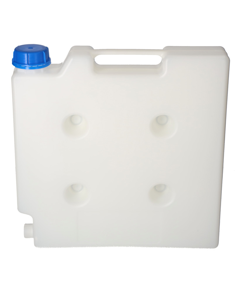 Garrafa de plástico para ahorro de espacio con rosca de 3/4, volumen 5 litros - 5