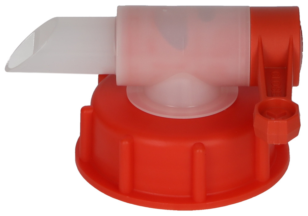Rubinetto di svuotamento per contenitori in plastica H 61, Ø filettatura 60 mm - 8