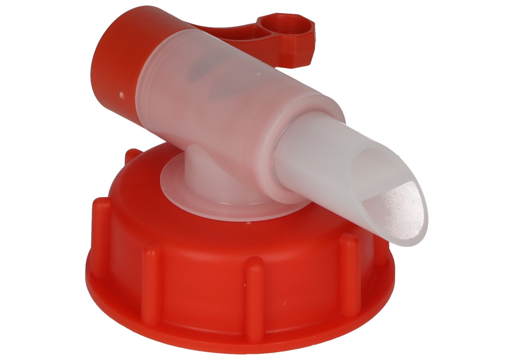Grifo para recipientes de plástico H 61, diámetro rosca 60 mm - 4