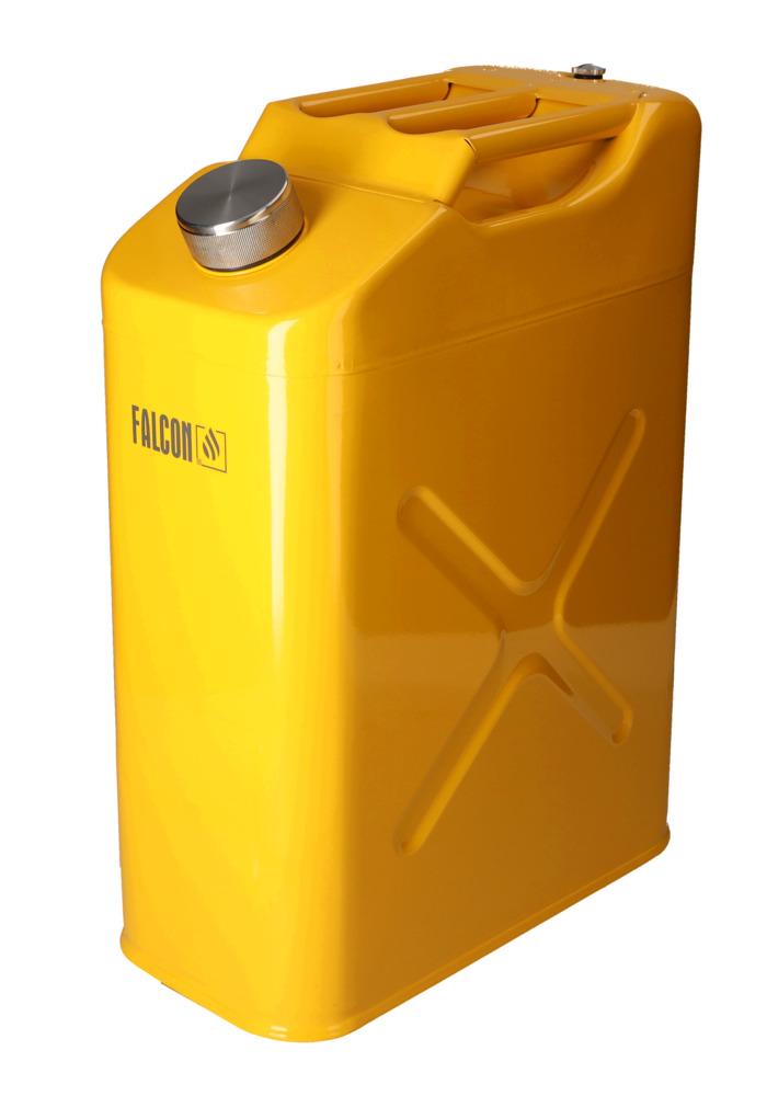 FALCON safety canister in steel, painted, with transport approval, EPDM seals, 20 litres - 3