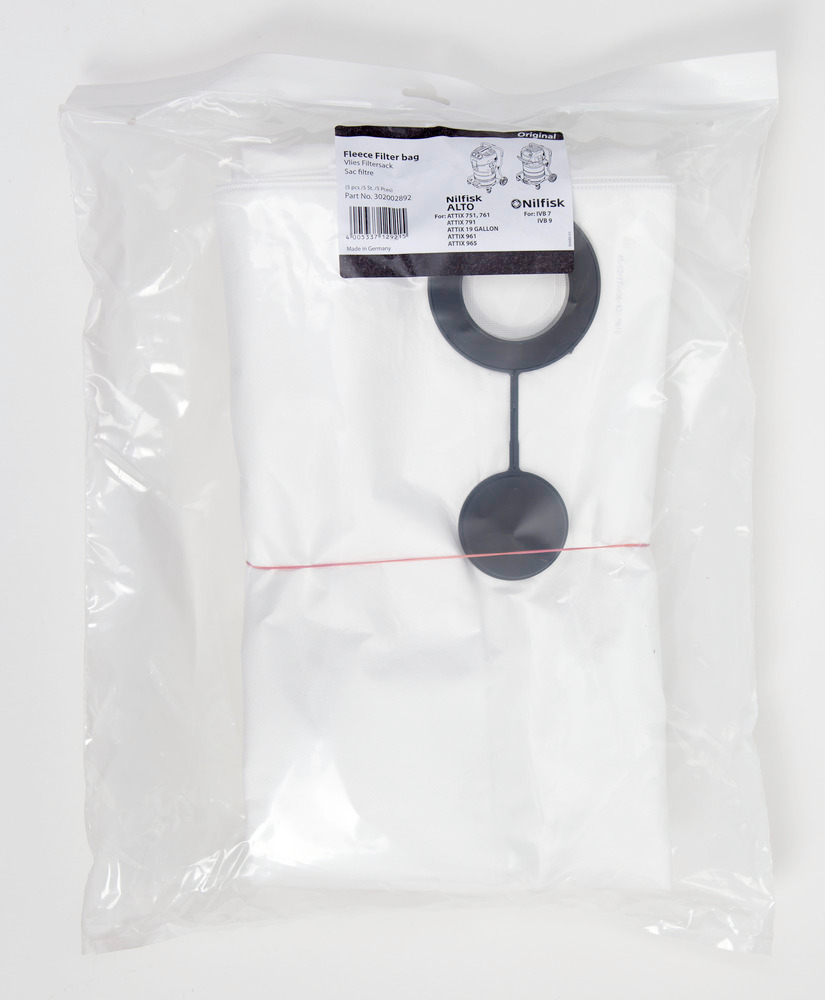 Safety filter bags for safety vacuum cleaner S 560-Asbestos, 5 bags - 1