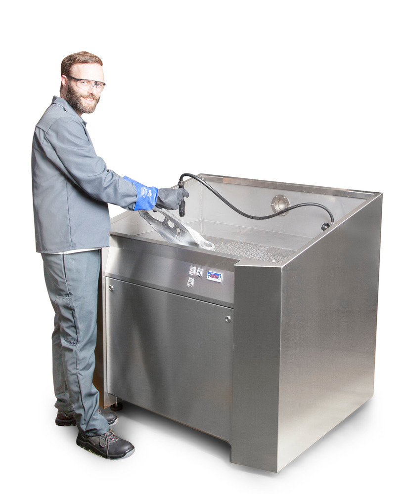 bio.x Teilewaschgerät Wartung/Überprüfung Basic - Waschtisch zur lösemittelfreien Teilereinigung - 3