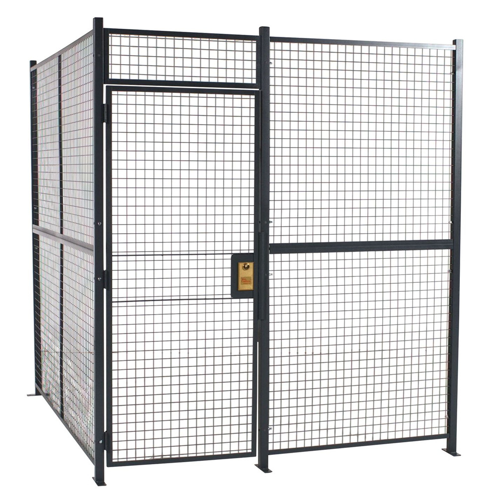 Welded Wire Mesh 8 Ft. x 8 Ft. 4 Sides With Hinged Door No Ceiling - 1