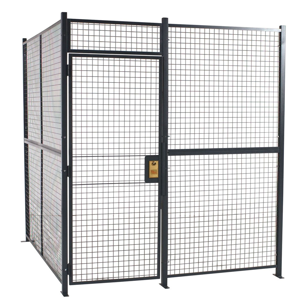 Welded Wire Mesh 12 Ft. x 12 Ft 4 Sides With Hinged Door No Ceiling - 1