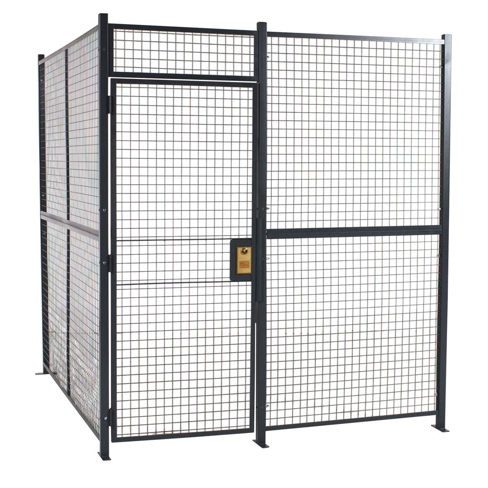 Welded Wire Mesh 10 Ft. x 10 Ft. 4 Sides With Sliding Door With No Ceiling - 1