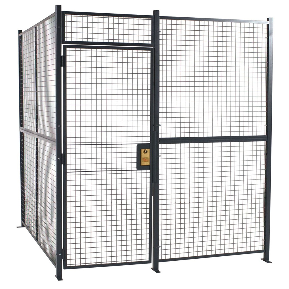 Welded Wire Mesh 10 Ft. x 10 Ft. 3 Sides with Sliding Door - 1