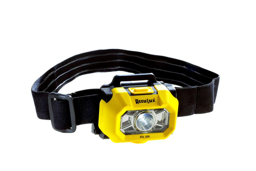 Lampe frontale à LED Acculux STL, certification ATEX 0, 1, 2 - 1