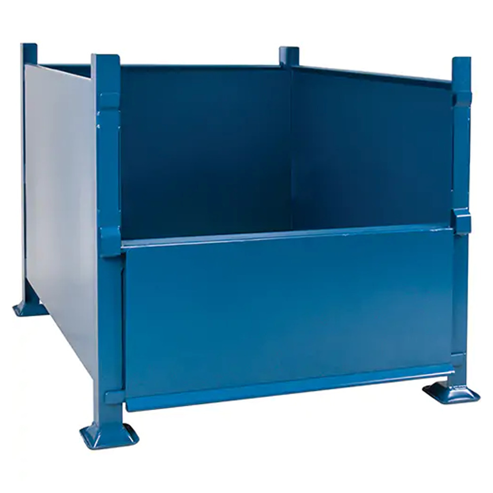 Bulk Stacking Containers, 30" H x 34.5" W x 40.5" D, 3500 lbs. Capacity - 1