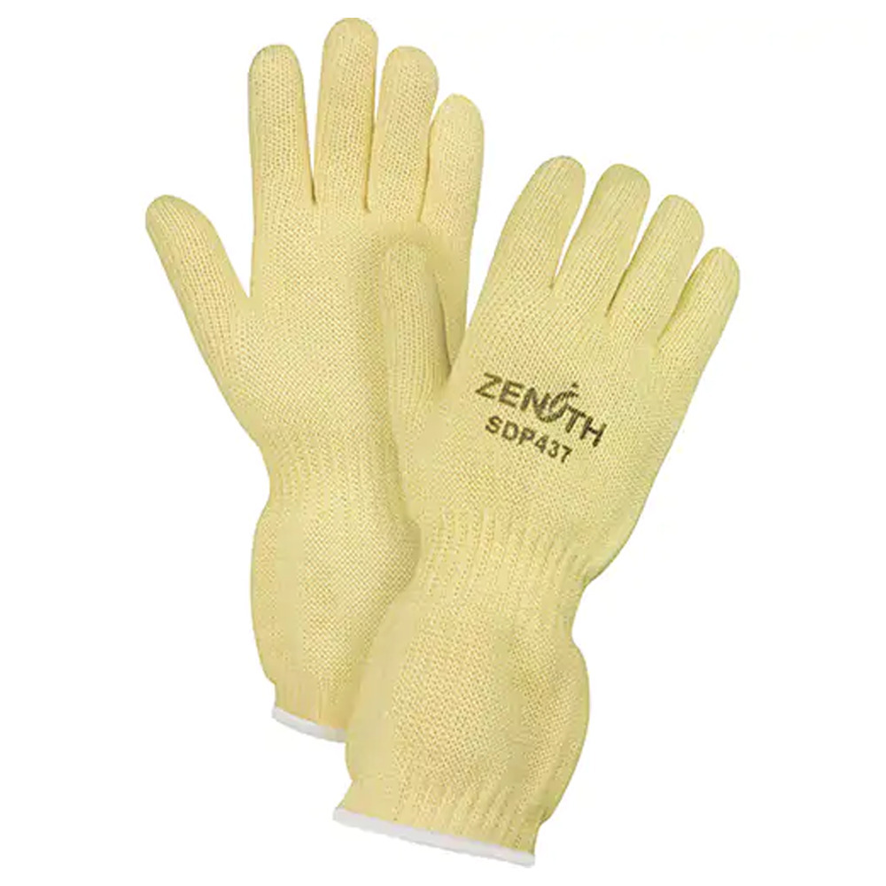 Flame & Cut-Resistant Gloves, Twaron®, Large, Protects Up To 482° F (250° C) - 1