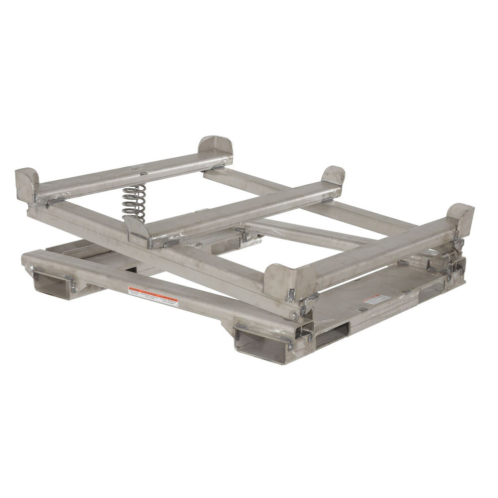 IBC Container Tilt Stand with Fork Pockets 48-1/2 In. x 15-1/4 In. 4400 Lb. Capacity  - 1