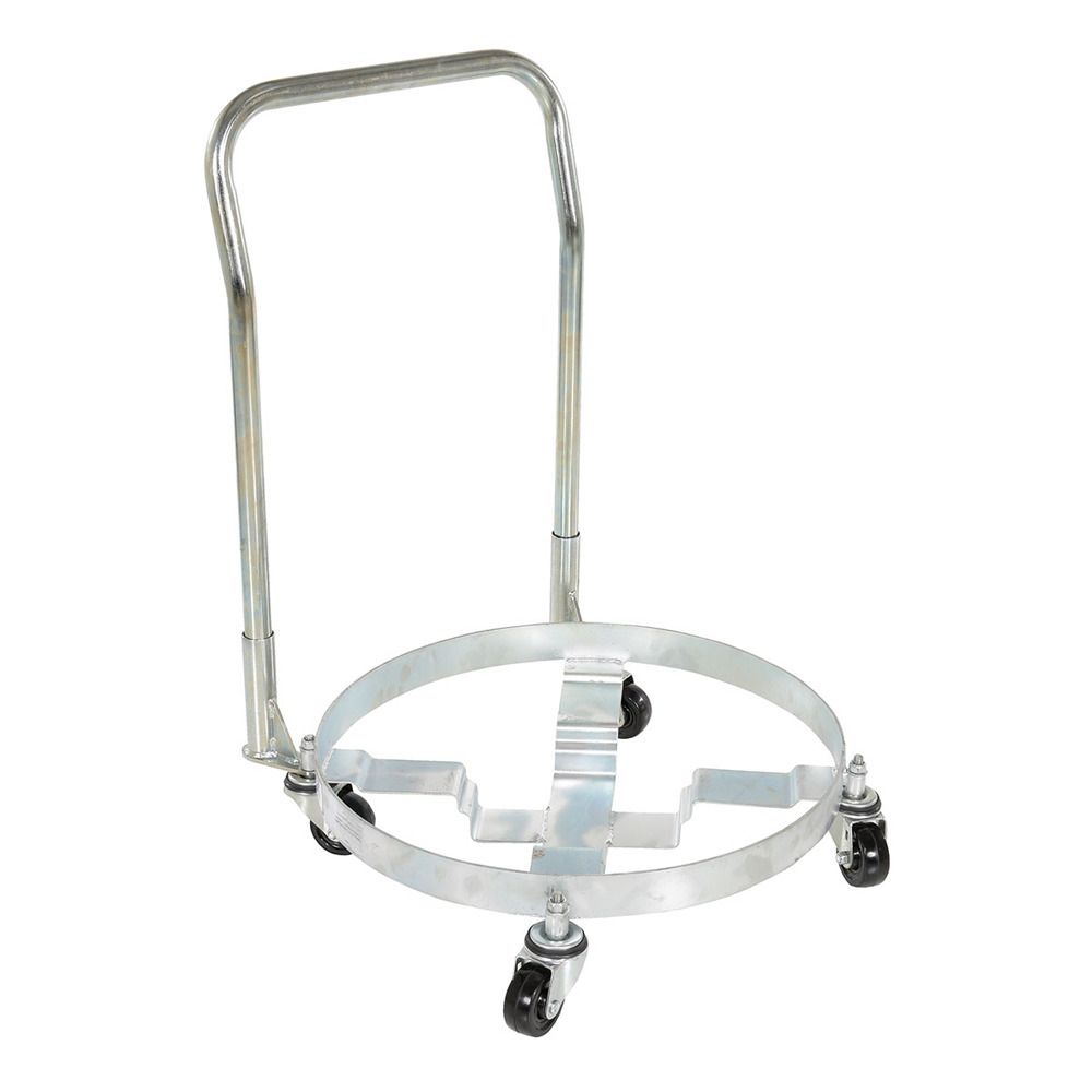 Multipurpose Drum Dolly with Handle 31-9/16 In. x 31-9/16 In. x 35-11/16 In. 900 Lb. Capacity - 1