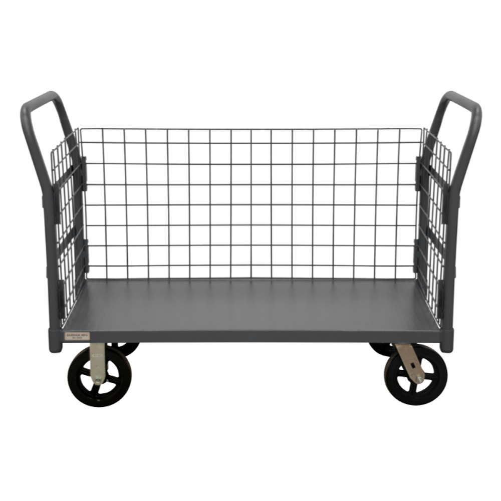 Wire Cart, Removable Handles, 30-3/8 x 67-1/4 x 38-1/4 - 1