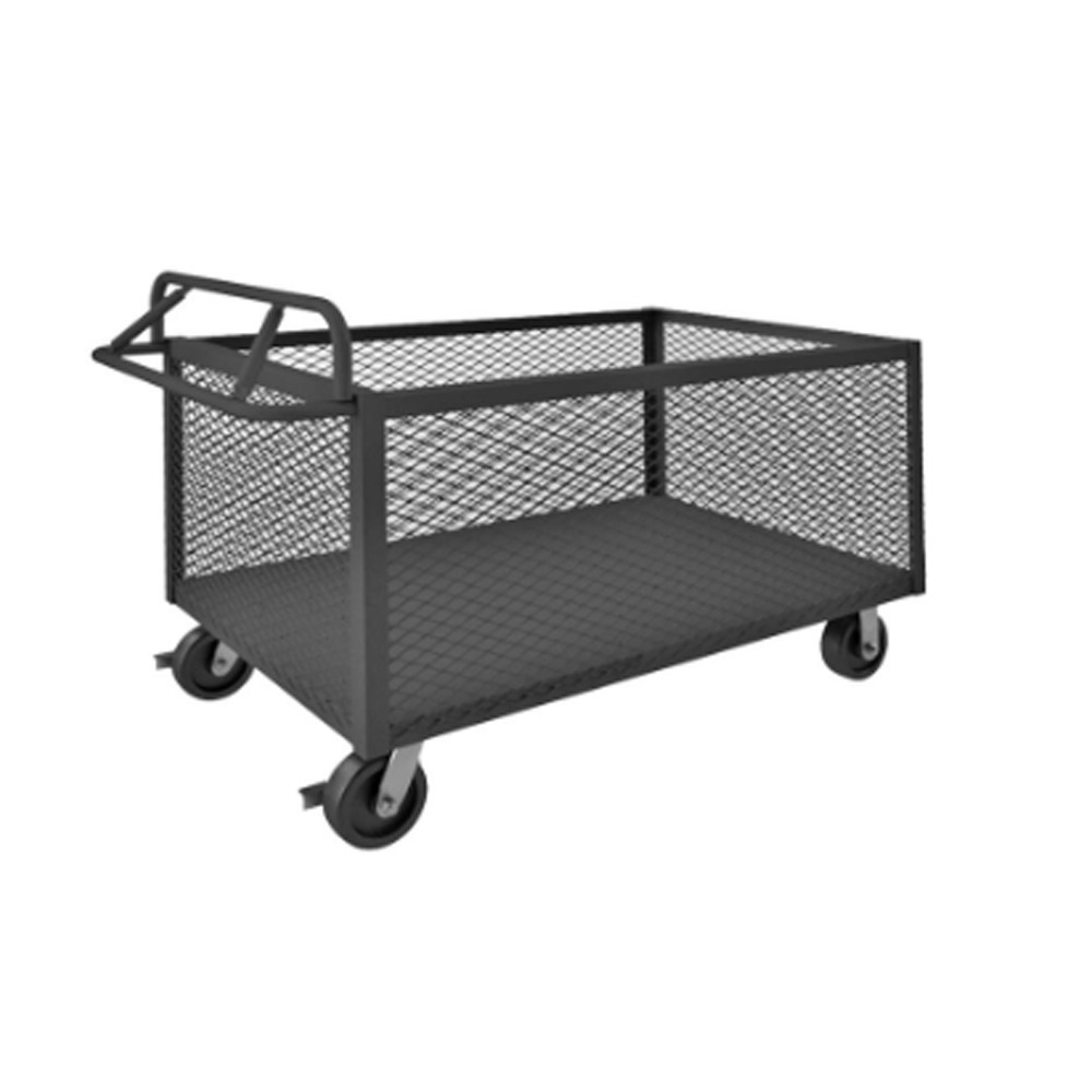 4 Sided Mesh Box Truck, Ergonomic Handle, 36 x 24 - 1