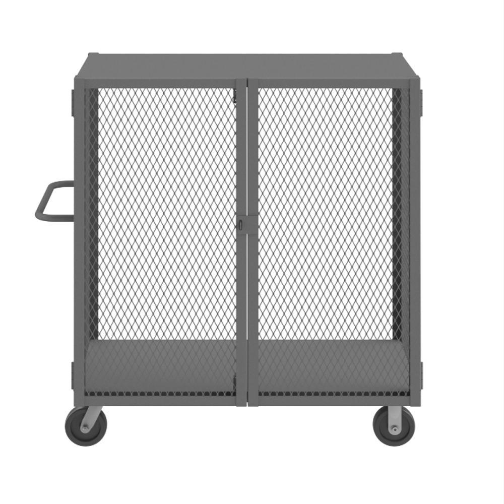 Cage Truck, Low Deck, Pad Lockable, 24 x 48, 2000 lbs. Capacity - 1