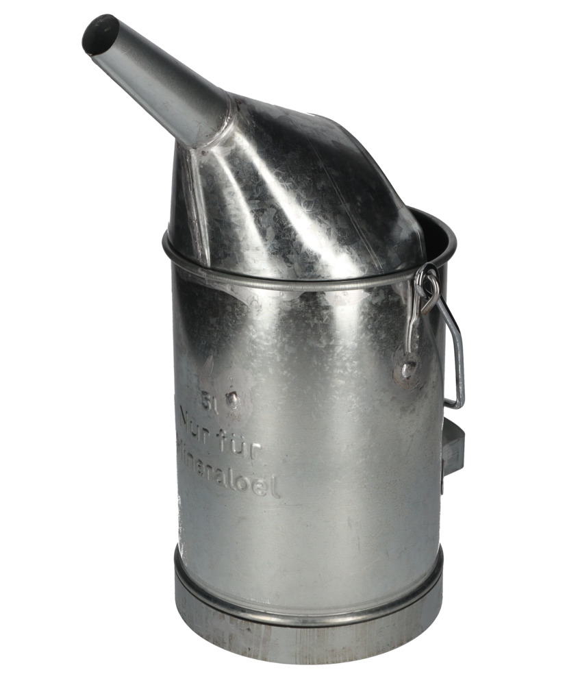 Measuring bucket, galvanized steel, 5 litre capacity - 8