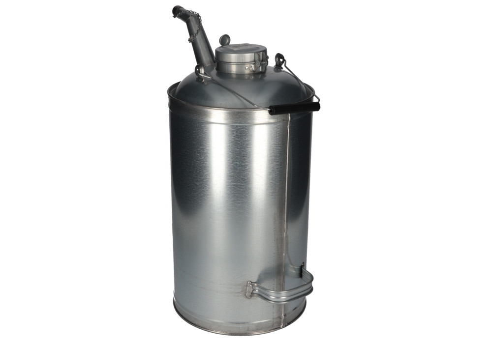 Oil can, galvanized steel, 15 litre capacity - 7