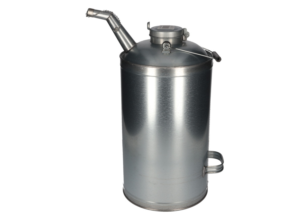 Oil can, galvanized steel, 15 litre capacity - 6