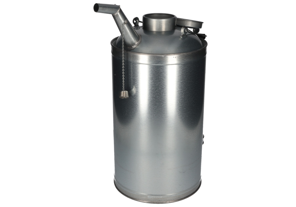 Oil can, galvanized steel, 15 litre capacity - 4