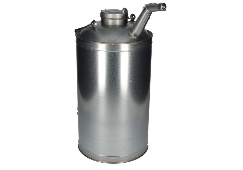 Oil can, galvanized steel, 15 litre capacity - 1