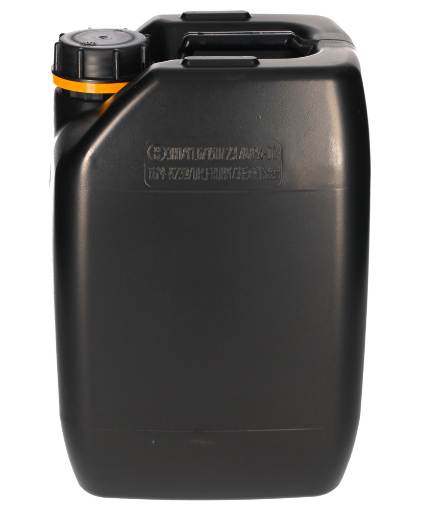 Plastic canister, polyethylene, antistatic, 10 litre capacity, black - 3