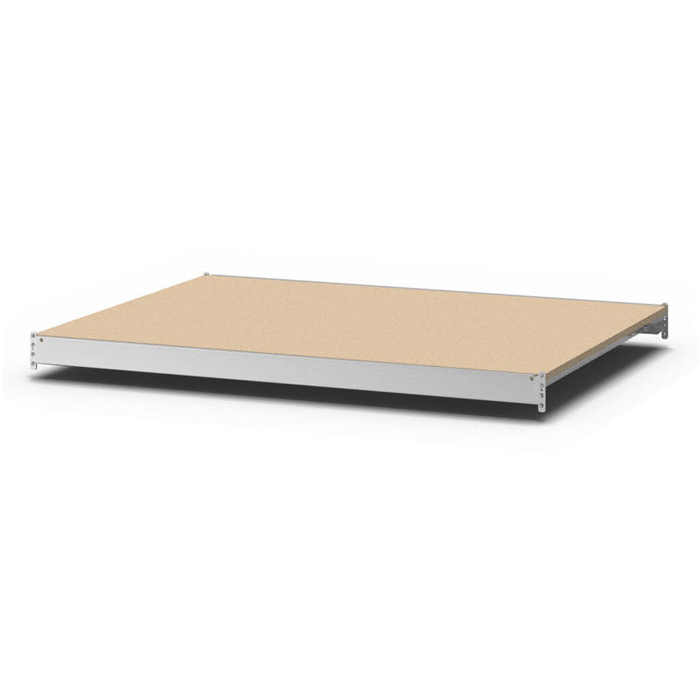 Niveau supplémentaire hofe pour rayonnage longue portée avec tablettes en aggloméré, 1500 x 800 mm - 1