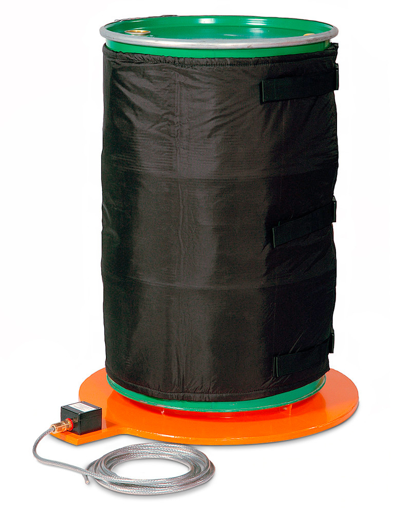 Izolační kryt pro 200 litrové sudy, k použití s topnou deskou IBP v Ex zónách - 1
