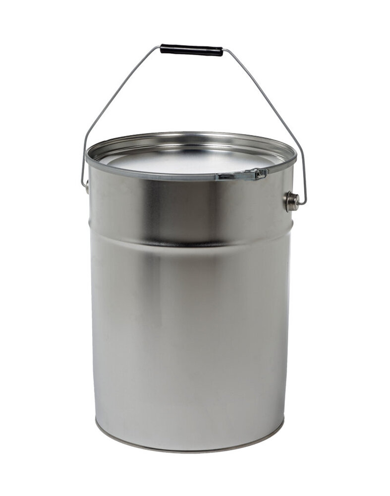 Blikken pot 20 l, conisch, met deksel, PU = 4 stuks - 1