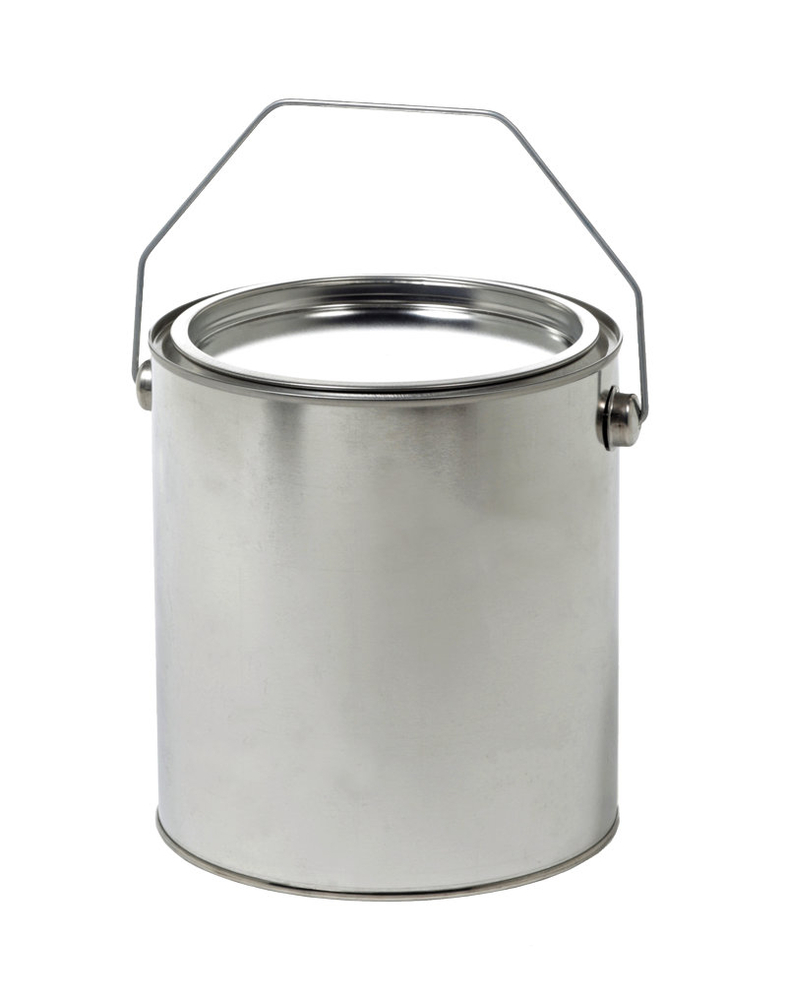 Tinplate ring lid bucket 3 l with lid, PU = 27 pieces - 1