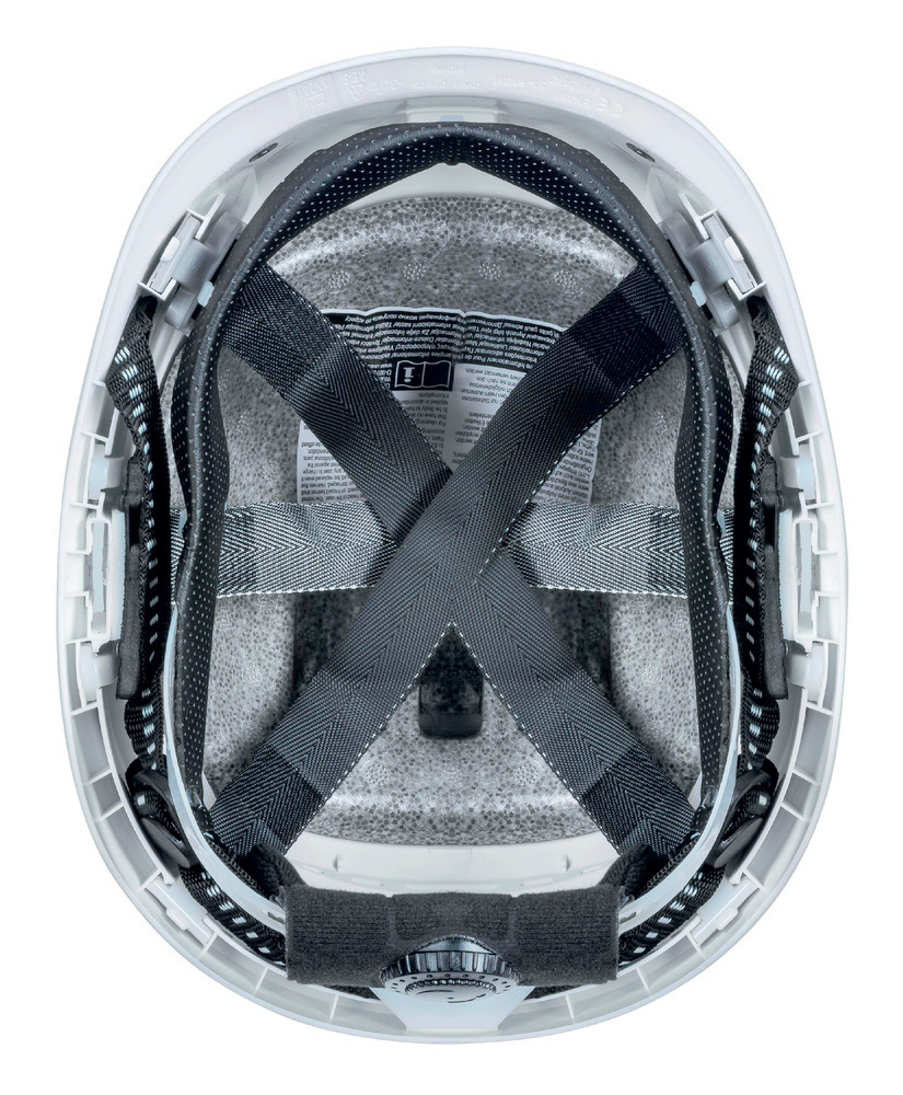 uvex pheos alpine helmet for working at heights and rescue operations. 52 - 61 cm colour white - 2