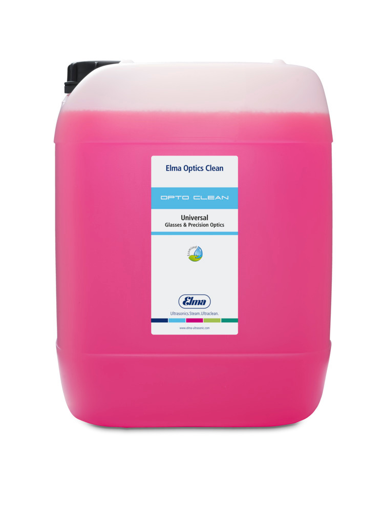 Reinigungsmittel Opto Clean für Ultraschallgerät, zur Reinigung von Brillen, alkalisch, 10 Liter - 1