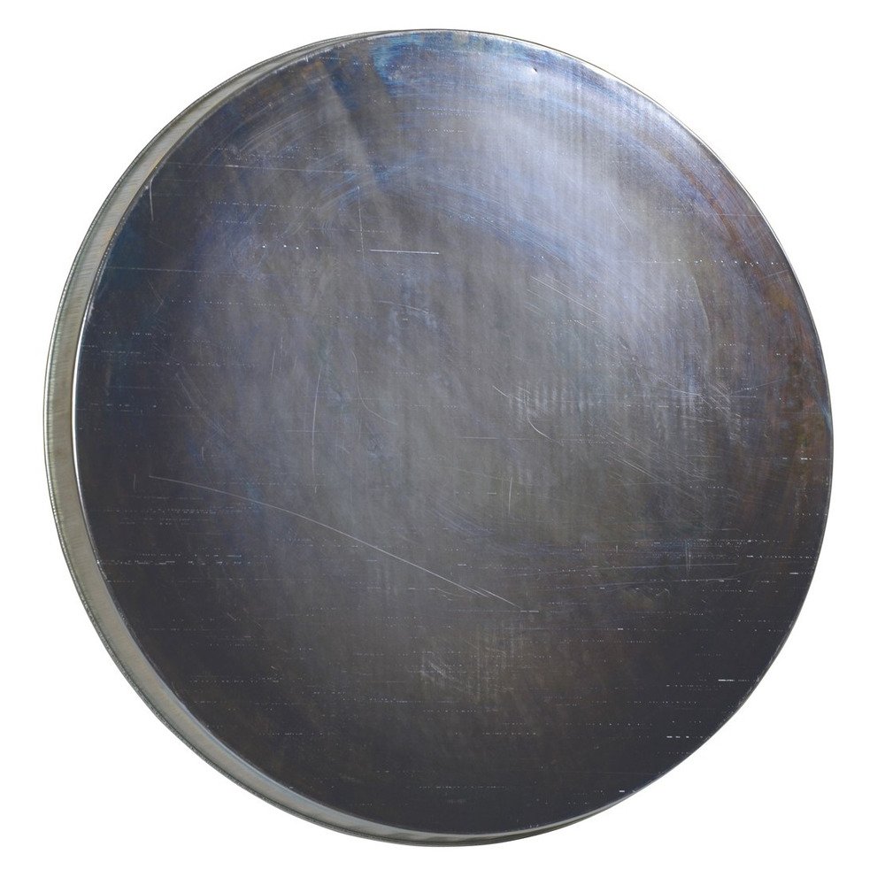 Galvanized Open Head Drum Cover 24-1/2 In. Inside Diameter Silver - 1