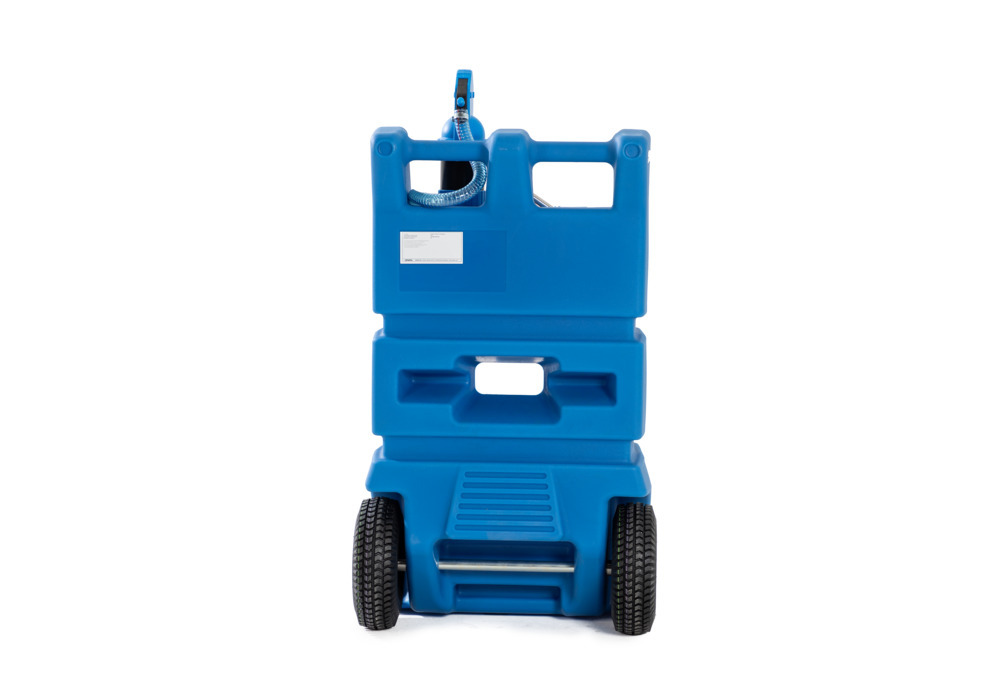 Mobile urea trolley PolyMove 110, in polyethylene, hand pump, 110 l volume - 7