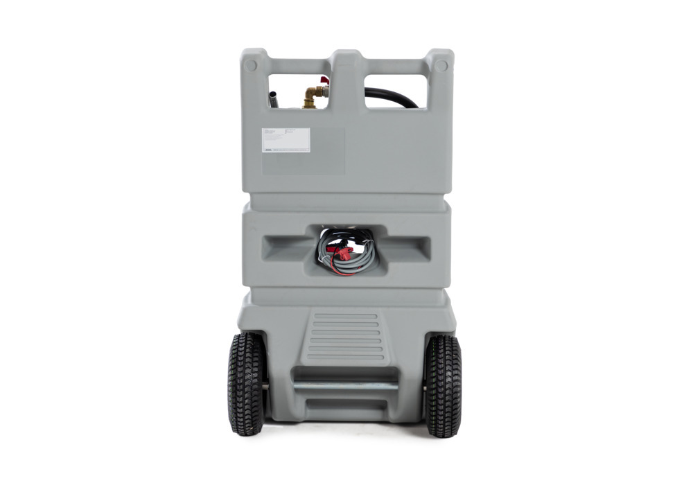 Mobile diesel tank trolley PolyMove 110, in polyethylene, 12 V pump, 110 l volume - 7