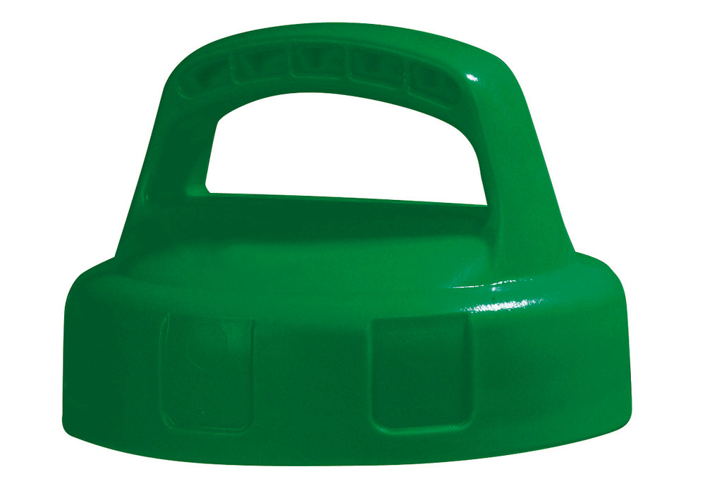 Tapa funcional para recipientes para líquidos, cerrado, verde - 1