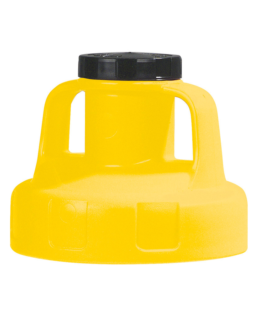 Funktionsdeckel für Flüssigkeitsbehälter, für Pumpe, gelb