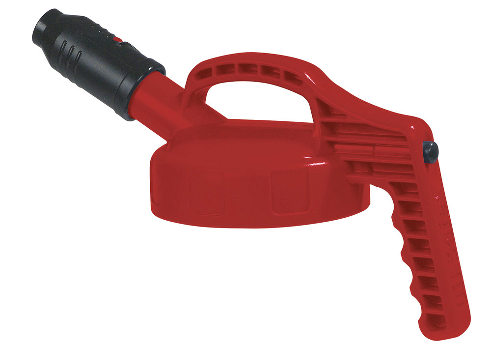 Lid for dispensers, With Short Spout, Red - 1
