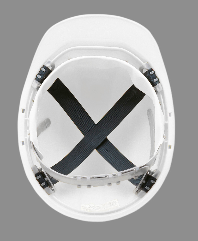 Schuberth safety helmet with 4 point strap, meets DIN-EN 397, white - 1