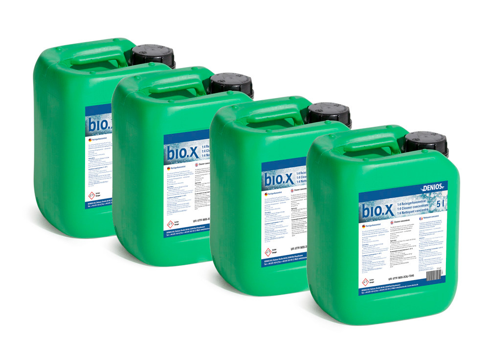 Cleaning fluid for parts cleaning table bio.x, as a concentrate for initial filling - 1